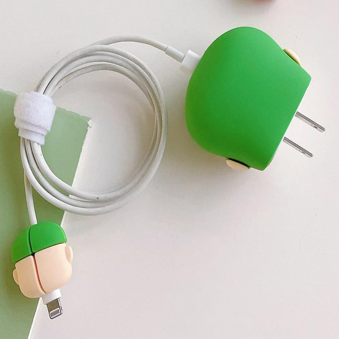 Luigi 18W/20W iPhone Charger Cover – Playful Protection with Cute Design