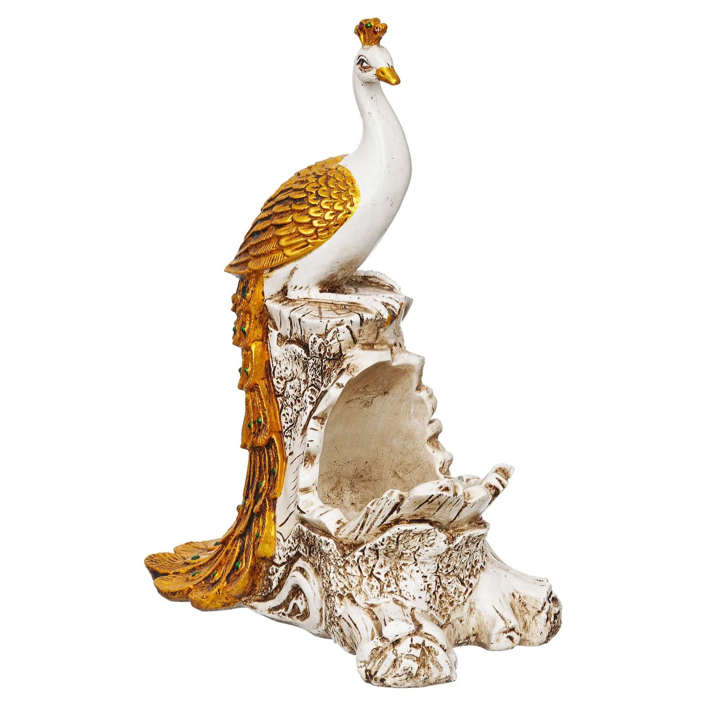 Royal Peacock Wine Bottle Holder