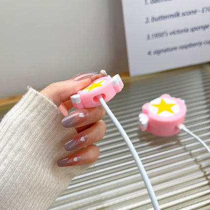 Magic Star 18W/20W iPhone Charger Cover – Playful Protection with Cute Design