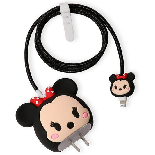 Minnie Mouse Red Bow 18W/20W iPhone Charger Cover – Playful Protection with Cute Design