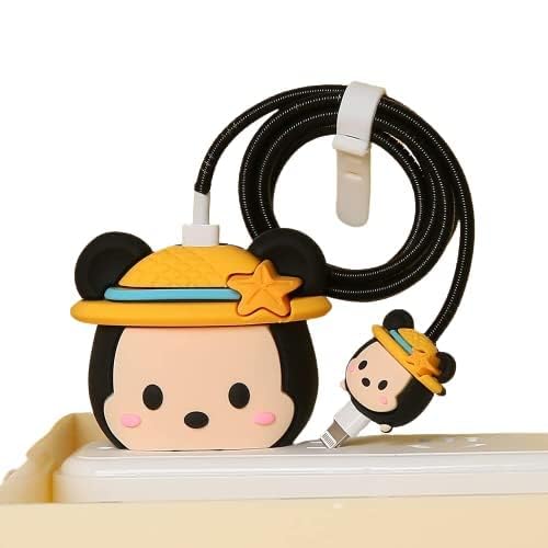 Minnie Mouse Star Cap 18W/20W iPhone Charger Cover – Playful Protection with Cute Design