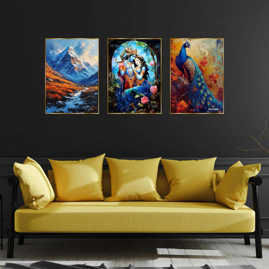  Elegant Golden Framed Wall Art