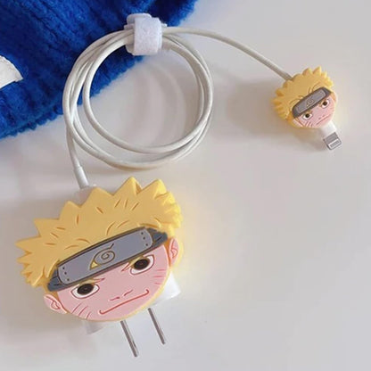 Naruto  18W/20W iPhone Charger Cover – Playful Protection with Cute Design