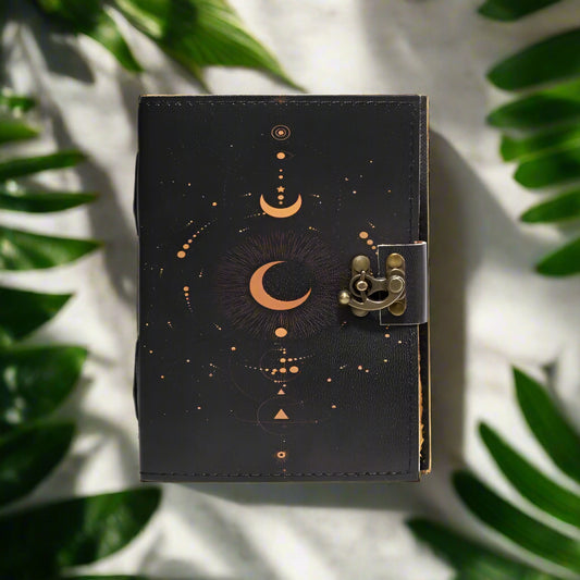 Lunar Effect Leather Journal