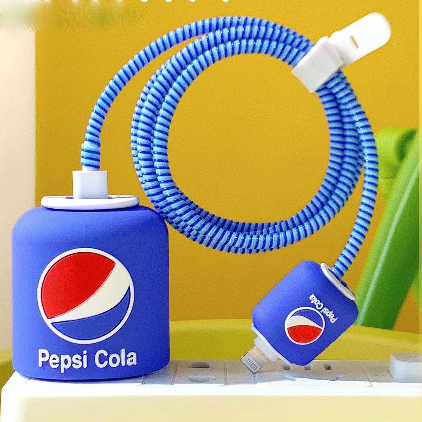 Pepsi 18W/20W iPhone Charger Cover – Playful Protection with Cute Design