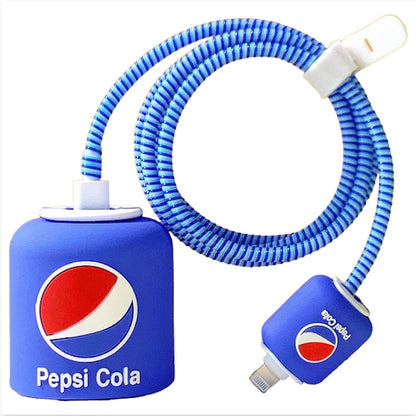 Pepsi 18W/20W iPhone Charger Cover – Playful Protection with Cute Design