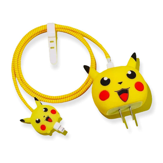 Pikachu iPhone 18W/20W Charger Cover – Playful Protection with Cute Design