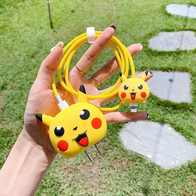 Pikachu iPhone 18W/20W Charger Cover – Playful Protection with Cute Design