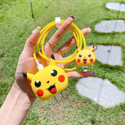 Pikachu iPhone 18W/20W Charger Cover – Playful Protection with Cute Design