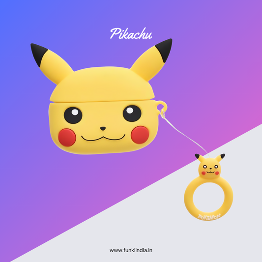 Pikachu AirPods Pro Silicone Cover – Playful Protection with Cute Design