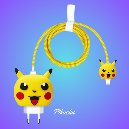 Pikachu iPhone 18W/20W Charger Cover – Playful Protection with Cute Design