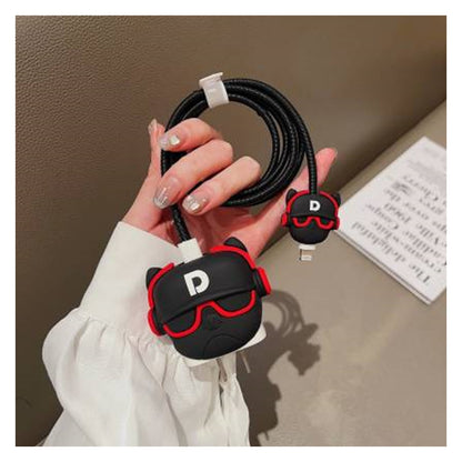 Red Bull Dog 18W/20W iPhone Charger Cover – Playful Protection with Cute Design