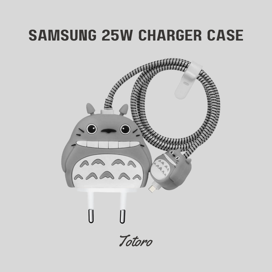 Totoro Samsung 25W Charger Cover – Playful Protection with Fun Twist