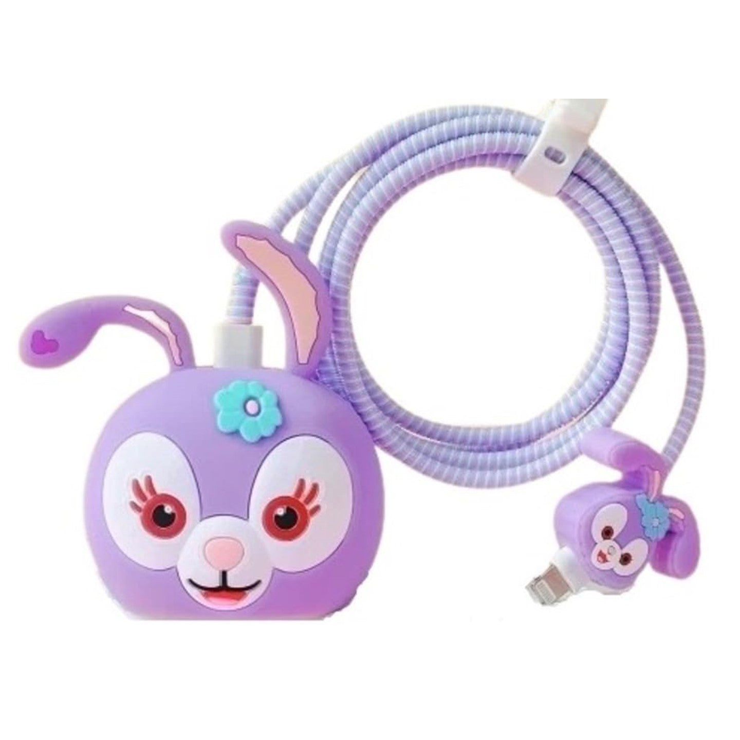 StellaLou iPhone 18W/20W Charger Cover – Playful Protection with Cute Design