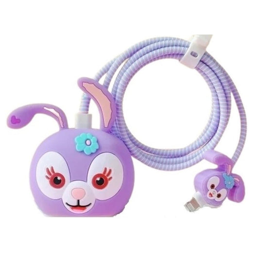 StellaLou iPhone 18W/20W Charger Cover – Playful Protection with Cute Design