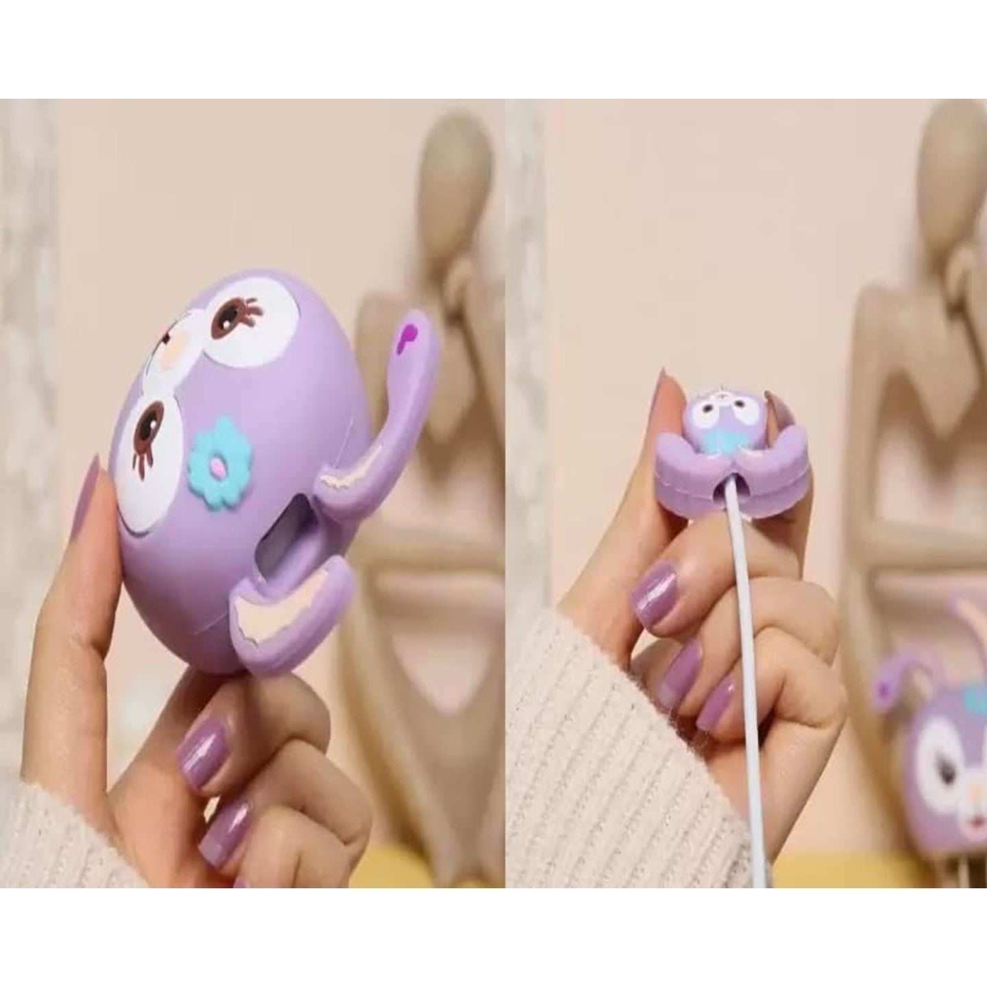 StellaLou iPhone 18W/20W Charger Cover – Playful Protection with Cute Design