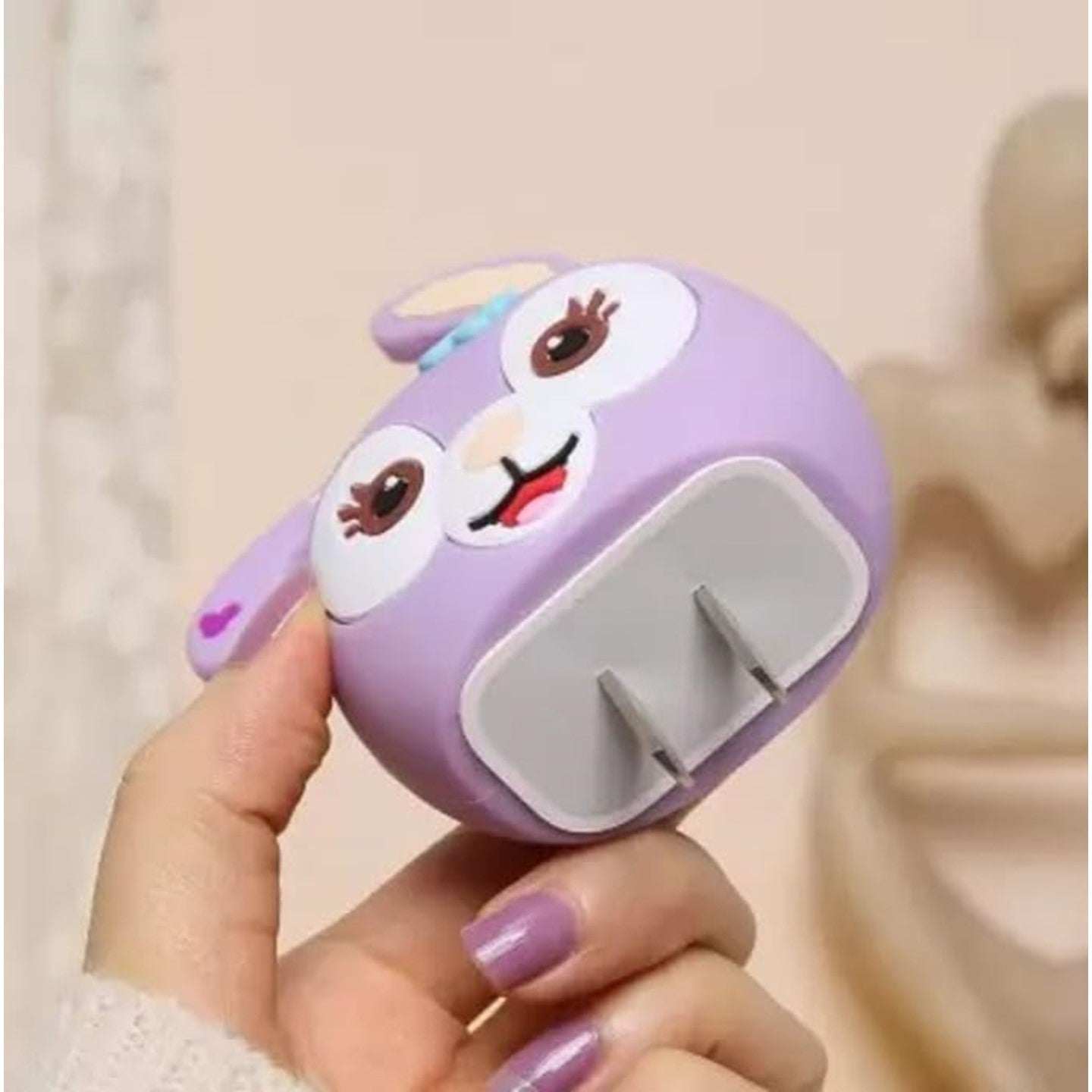 StellaLou iPhone 18W/20W Charger Cover – Playful Protection with Cute Design