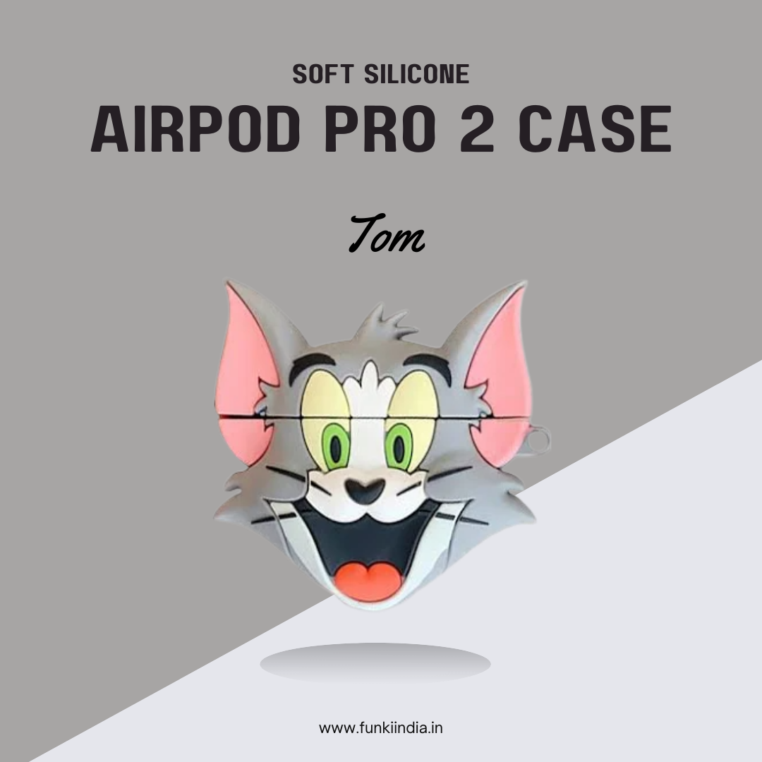 Tom AirPods Pro Silicone Cover – Playful Protection with Cute Design