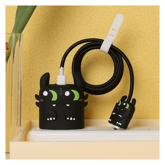 Toothless 18W/20W iPhone Charger Cover – Playful Protection with Cute Design