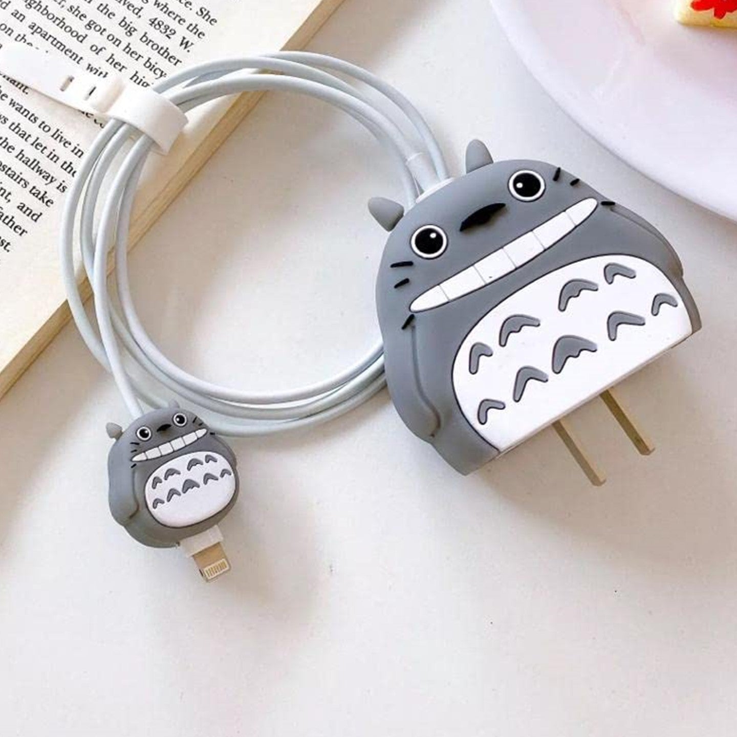 Totoro iPhone 18W/20W Charger Cover – Playful Protection with Cute Design