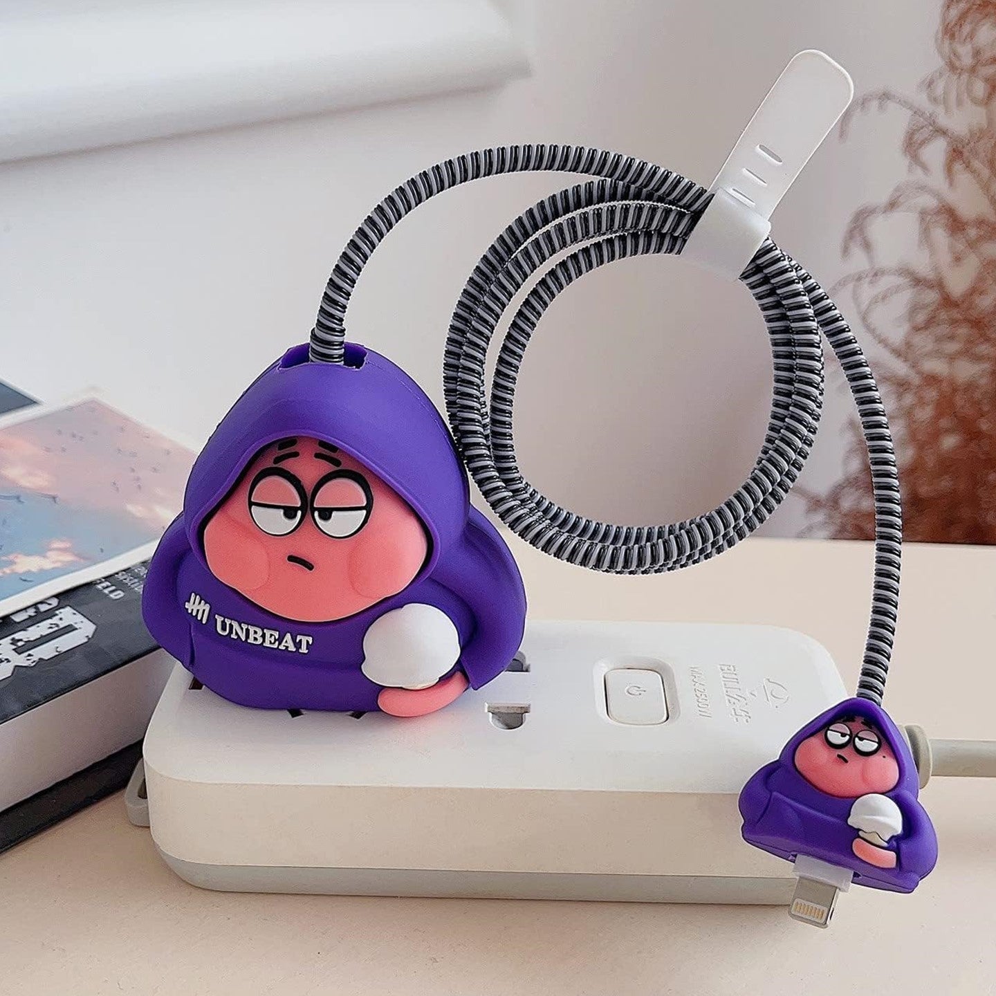 Unbeat iPhone 18W/20W Charger Cover – Playful Protection with Cute Design