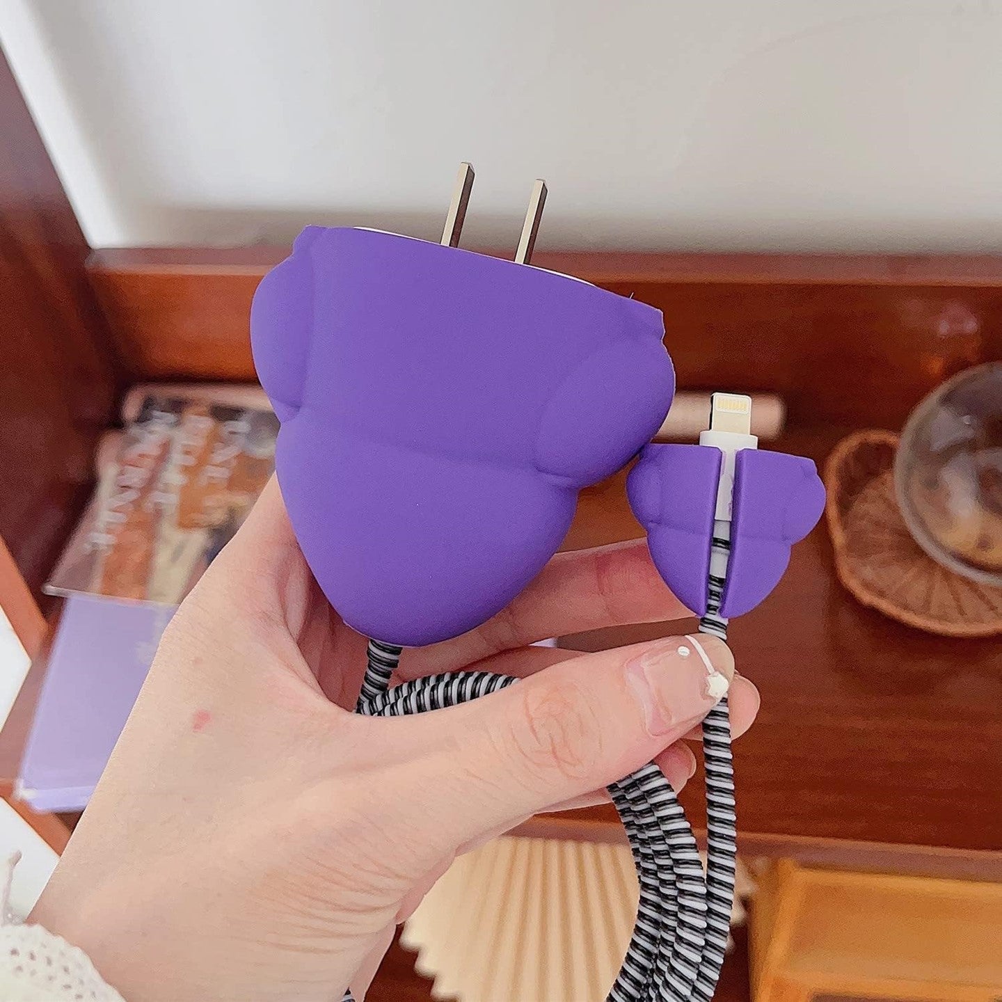 Unbeat iPhone 18W/20W Charger Cover – Playful Protection with Cute Design