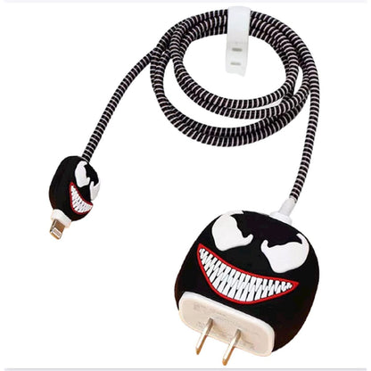 Venom 18W/20W iPhone Charger Cover – Playful Protection with Cute Design