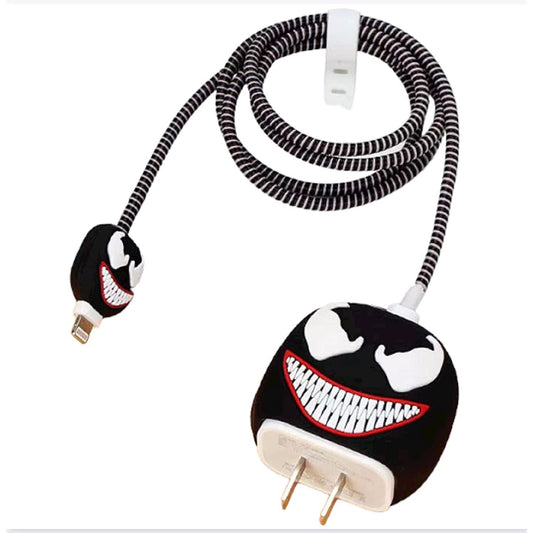 Venom 18W/20W iPhone Charger Cover – Playful Protection with Cute Design
