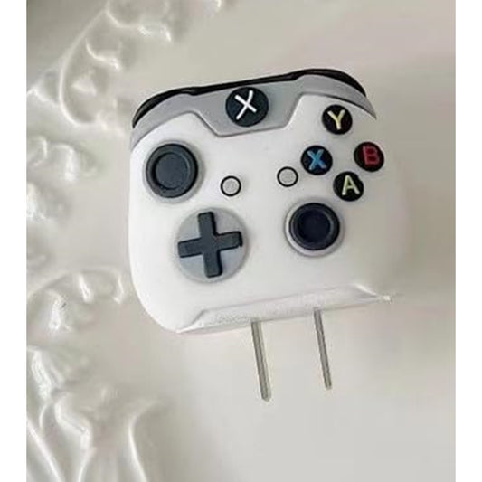 White Xbox Controller 18W/20W iPhone Charger Cover – Playful Protection with Cute Design