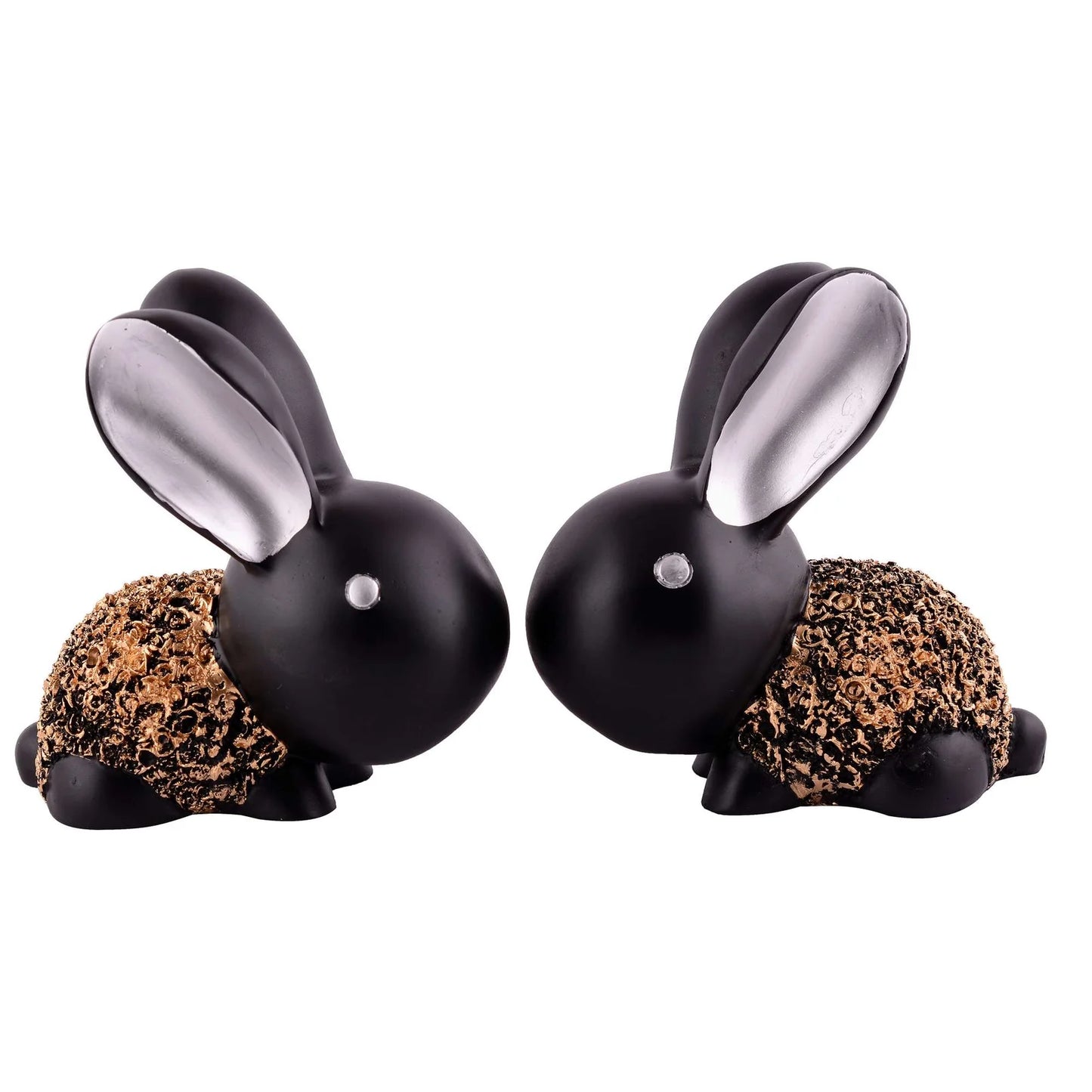 Rabbit Cute Pair Statue for Home Decor Showpiece | Kids Room Decorative Showpiece