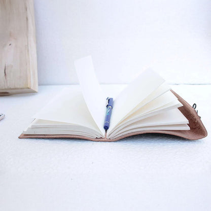 Dreamcatcher Owl Leather Journal