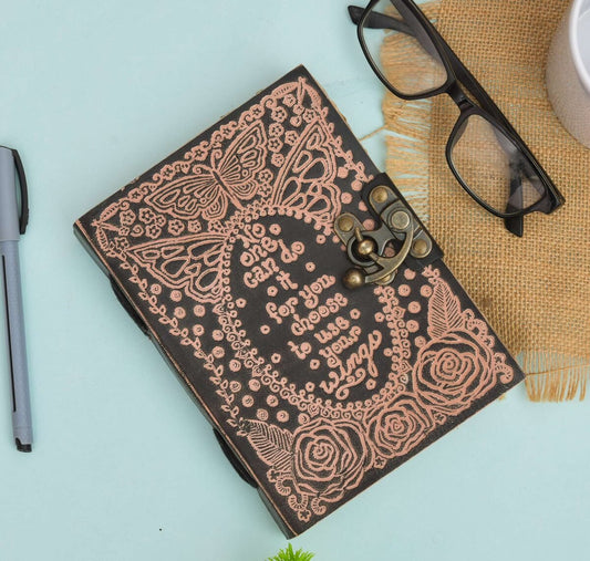 My Wings Leather Journal