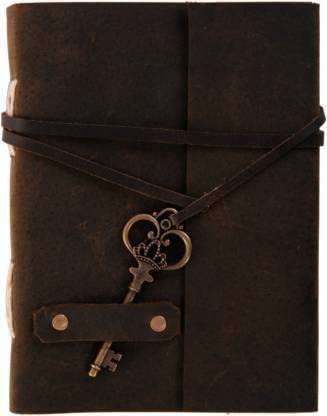 Wrap Around With Key Leather Journal