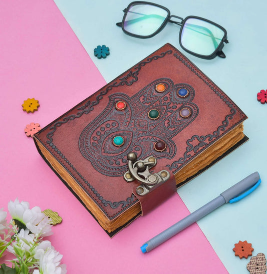 Plam Leather Journal