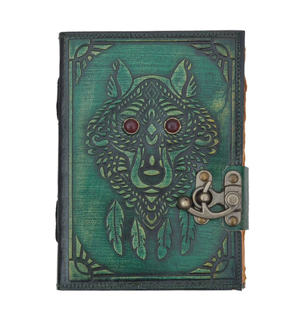 Green Leather Journal