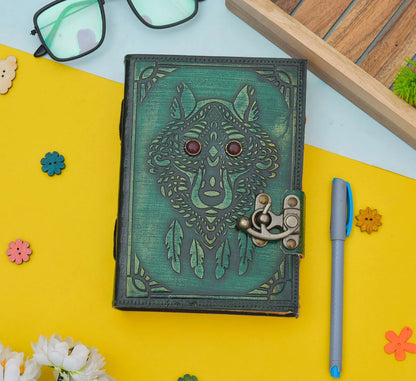 Green Leather Journal