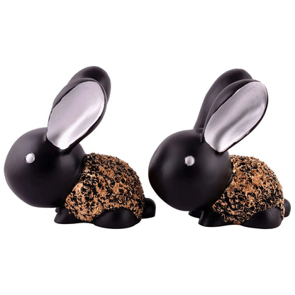 Rabbit Cute Pair Statue for Home Decor Showpiece | Kids Room Decorative Showpiece