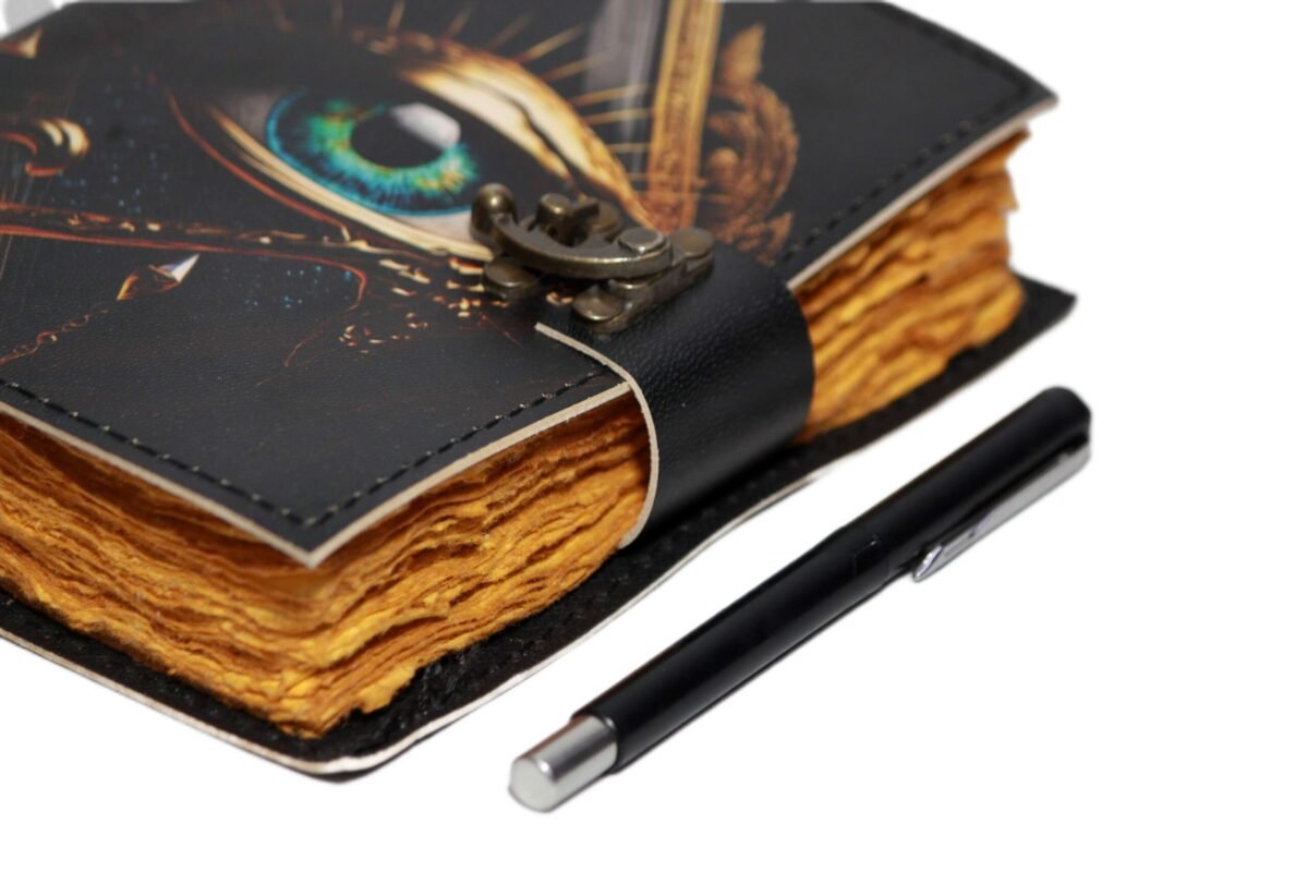 Enchanting Eye Leather Journal