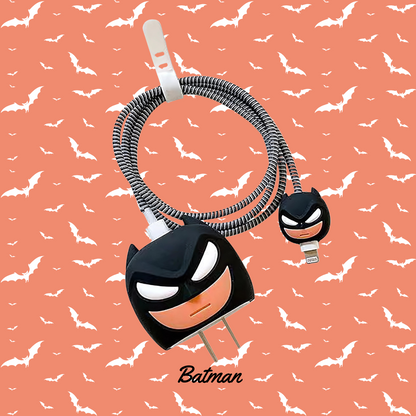 Batman 18W/20W iPhone Charger Cover – Playful Protection with Cute Design
