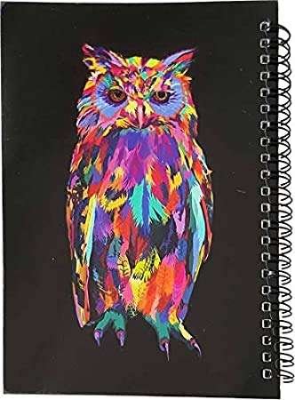 Rainbow Owl Notpad