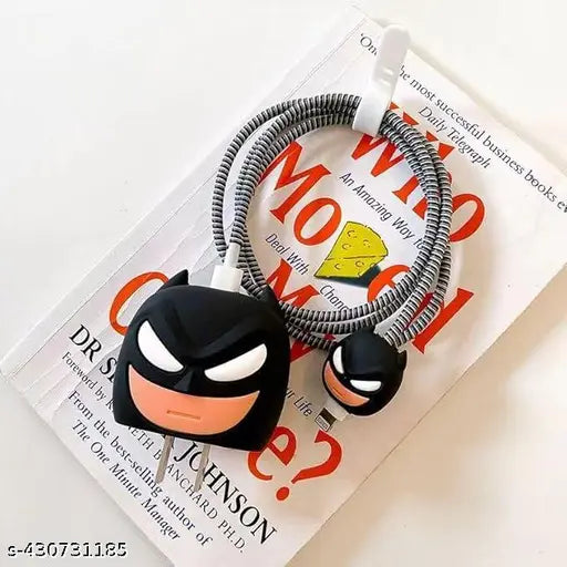Batman 18W/20W iPhone Charger Cover – Playful Protection with Cute Design