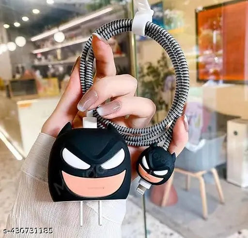 Batman 18W/20W iPhone Charger Cover – Playful Protection with Cute Design