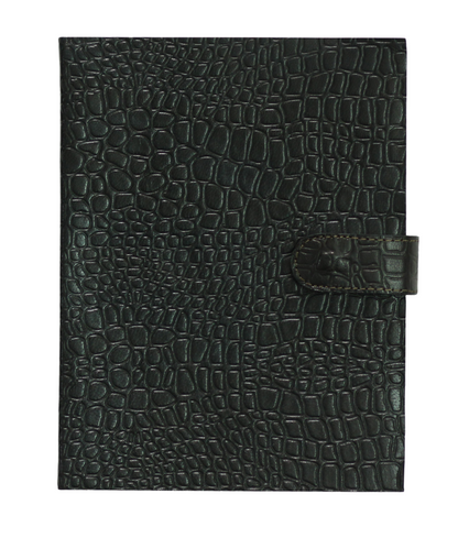 Crocodile Style Leather Journal