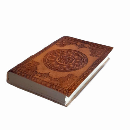 Lotus Blossom Leather Journal