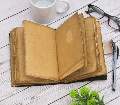 Love Happens Leather Journal