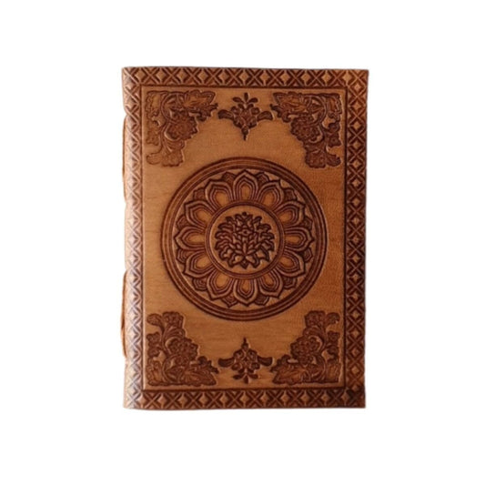 Lotus Blossom Leather Journal