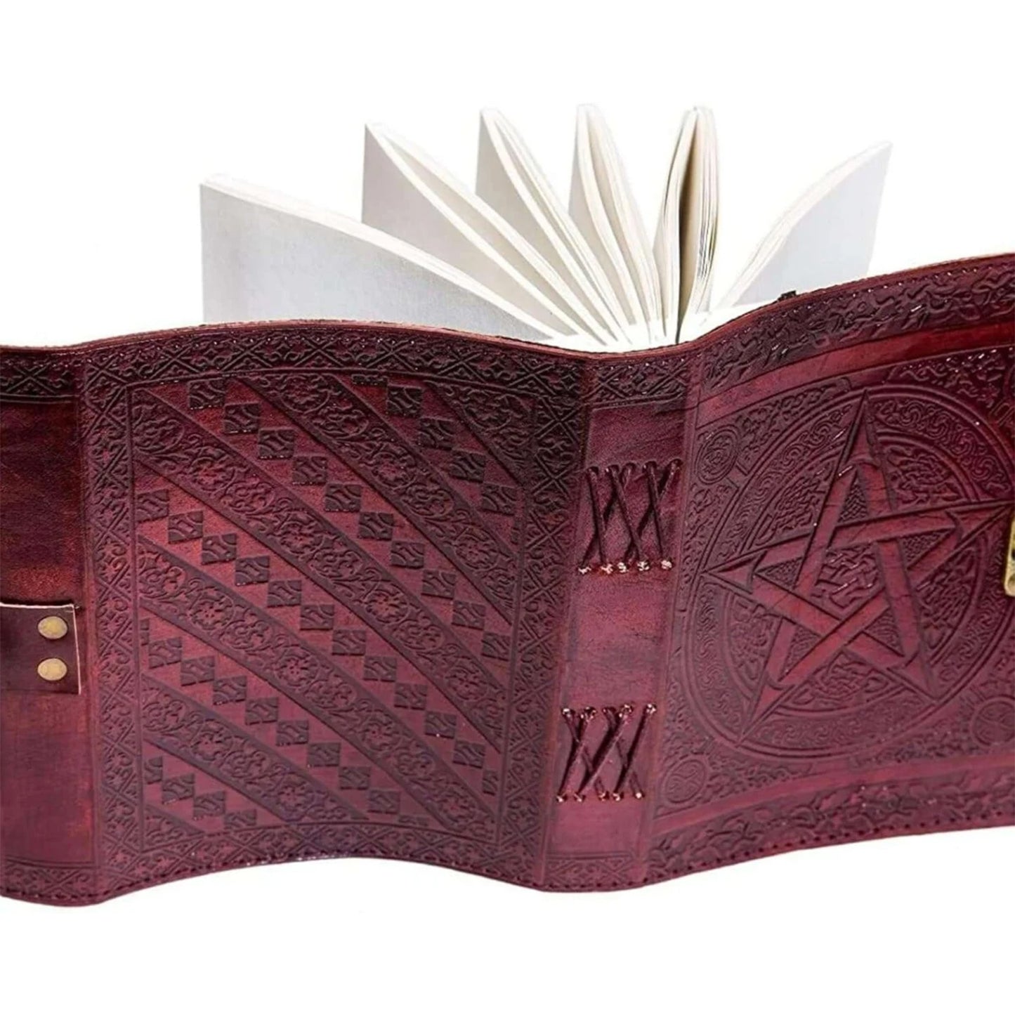 Pentagram Leather Journal