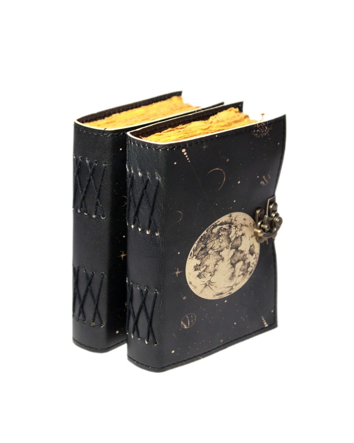 Reach For The Moon Leather Journal
